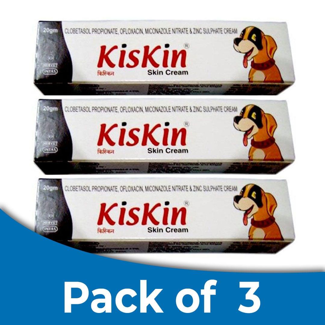 Buy INTAS Kiskin Skin Cream Pack of 3 20gm each at low price in india