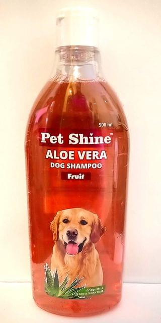 SkyEc Pet Shine Aloe Vera Dog Shampoo - Fruit - 200ml